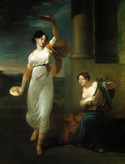 Jan Rustem Portrait of Maria Mirska, Adam Napoleon Mirski and Barbara Szumska. Germany oil painting art
